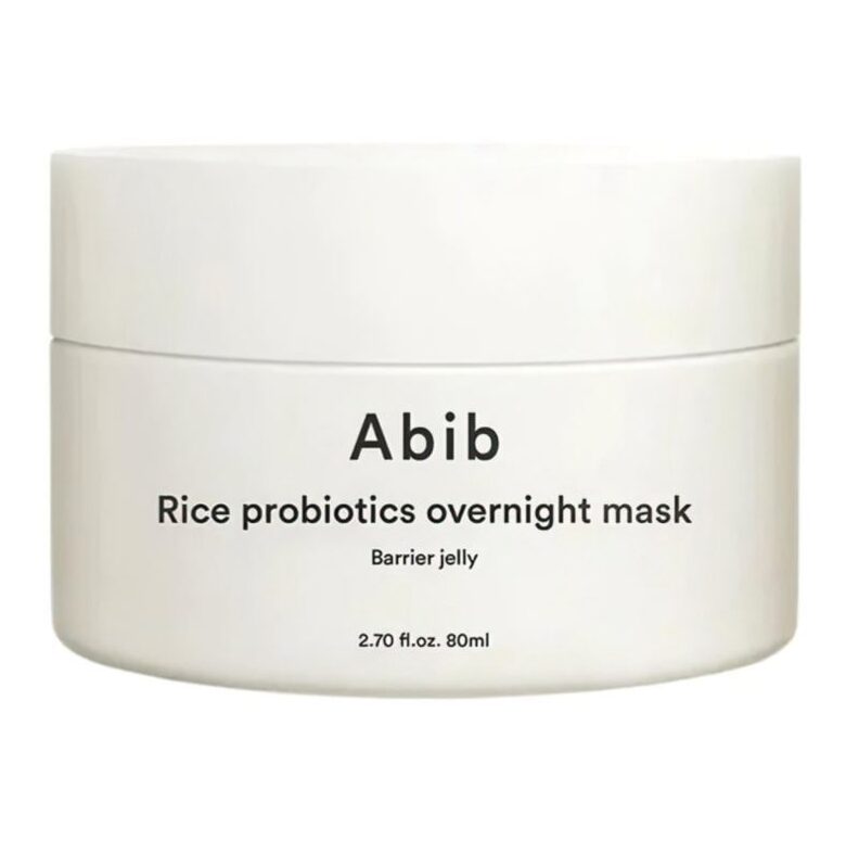 ABIB – Rice Probiotics Overnight Mask Barrier Jelly - naktinė veido kaukė 