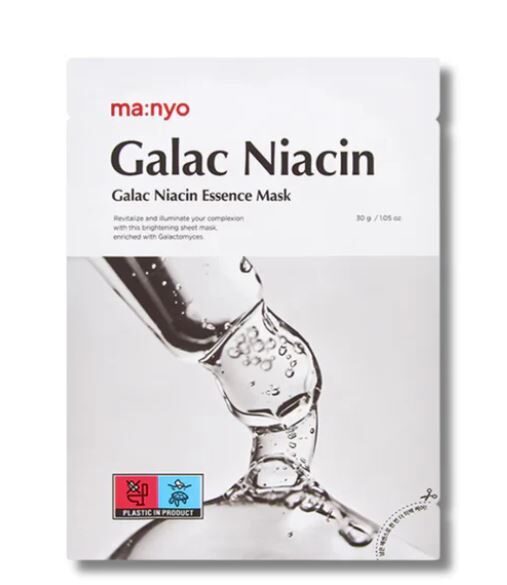 Manyo – Galac Niacin Essence Mask - lakštinė veido kaukė