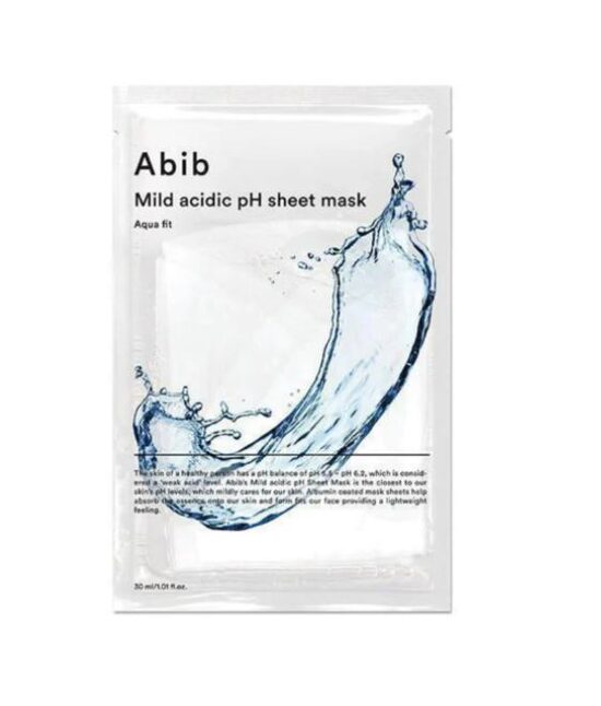  ABIB – Mild Acidic Ph Aqua Fit Sheet Mask - lakštinė veido kaukė