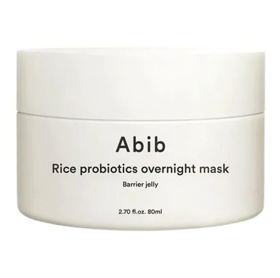ABIB – Rice Probiotics Overnight Mask Barrier Jelly - naktinė veido kaukė 