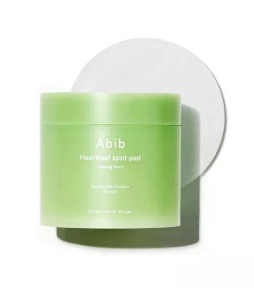 ABIB – Heartleaf Spot Pad Calming Touch - raminantys veido padeliai